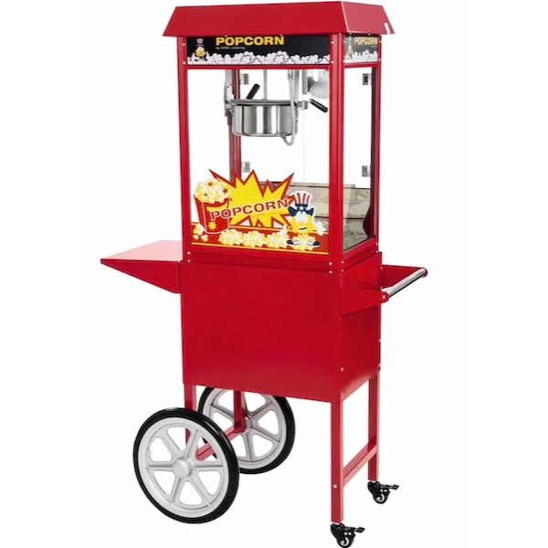 Popcornmachine (incl 50 porties popcorn)